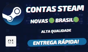 CONTAS STEAM NOVAS 🟢 IP BRASIL 🟢 [ALTA QUALIDADE] + EMAIL