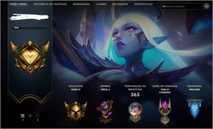 Conta league of legends LOL