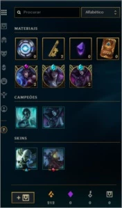 Conta league of legends LOL