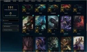 CONTA LOL SERVIDOR NA - 66 CHAMPS - 37 SKINS - SILVER 2 - League of Legends