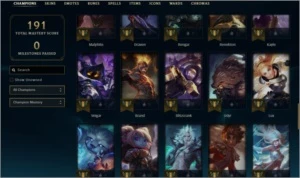 CONTA LOL SERVIDOR NA - 66 CHAMPS - 37 SKINS - SILVER 2 - League of Legends