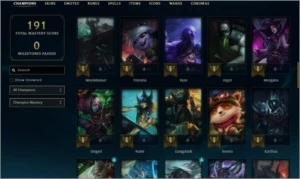 CONTA LOL SERVIDOR NA - 66 CHAMPS - 37 SKINS - SILVER 2 - League of Legends