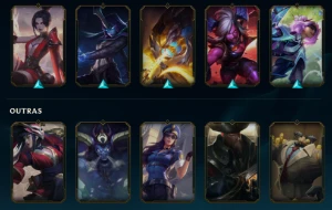 Conta League of Legends Full Acesso - 101 Champs e 51 Skins LOL