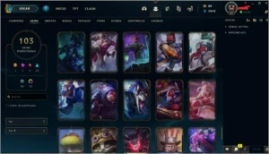 Conta LOL 89 plat 1 - League of Legends