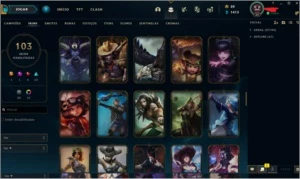 Conta LOL 89 plat 1 - League of Legends