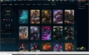 Conta LOL 89 plat 1 - League of Legends