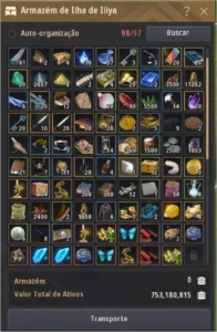 Conta black desert sorcc/mago permuta ls e grind