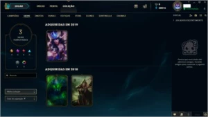 Conta LOL Diamante IV Smurf MMR bom - League of Legends