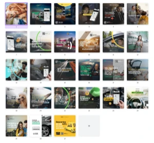 Pack Canva Motorista de Aplicativo - 27 Artes Editáveis - Serviços Digitais