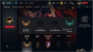 CONTA LOL BR GOLD 4 PROVISÓRIO (0-2) - League of Legends