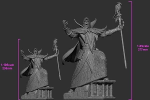 3D Printer Stl Files - Medivh - Warcraft Wow - Others