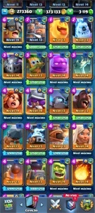 CONTA CLASH ROYALE LVL 14 TODOS CAMPEÕES LVL MÁXIMO!!!