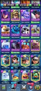 CONTA CLASH ROYALE LVL 14 TODOS CAMPEÕES LVL MÁXIMO!!!