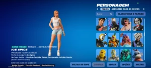 Conta Fortnite Com 204 Skins 950 Vbucks E Clube Assinado