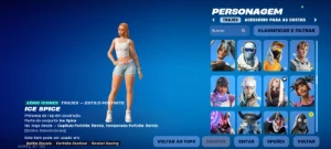 Conta Fortnite Com 204 Skins 950 Vbucks E Clube Assinado