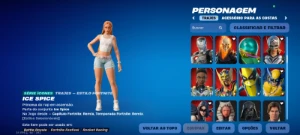 Conta Fortnite Com 204 Skins 950 Vbucks E Clube Assinado