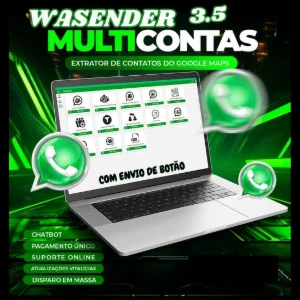 WaSender 3.5.0 Versão ATUALIZADA + chatbot - Versão revenda - Others