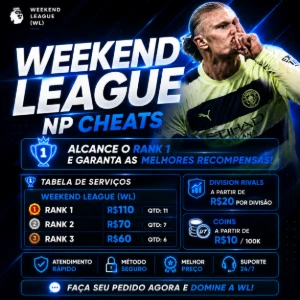 🔥 SERVIÇO WL / RIVALS / MATA-MATA / COINS EA FC 26