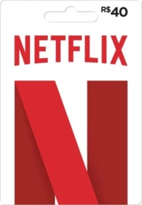 Cartão Pré-pago Netflix R$ 40 Reais - Others