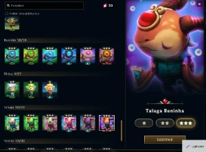 1229 SKINS - ex Grão Mestre + Skins Valorant + TFT + WR - League of Legends LOL