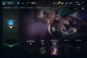 Conta  Janna e Elise Vitoriosa + Kayle Juiza + Rammus Rei - League of Legends LOL