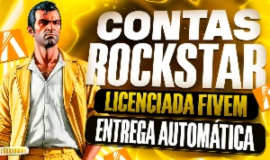 Conta Rockstar Para FIVEM Licenciada