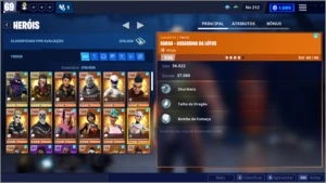 Conta Fortnite Founder Ninja + varios jogos