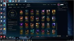 CONTA PLATINA V NA FLEX E G2 NA SOLO - League of Legends LOL
