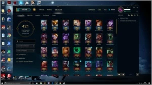 CONTA PLATINA V NA FLEX E G2 NA SOLO - League of Legends LOL
