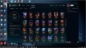 CONTA PLATINA V NA FLEX E G2 NA SOLO - League of Legends LOL