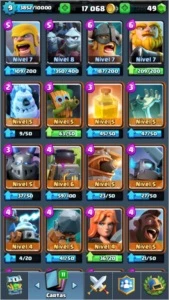 MELHOR PREÇO: CLASH ROYALE 3 LENDÁRIAS LVL 9
