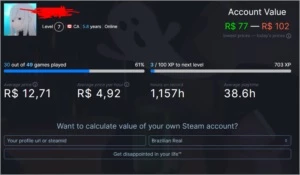Vendo conta steam GTAV com BILHÕES e outros jogos