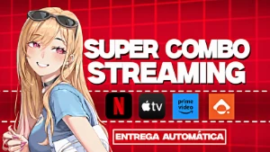  Netflix / Prime Video / Disney Plus / Hbo Max /Espn/30 Dias - Assinaturas e Premium