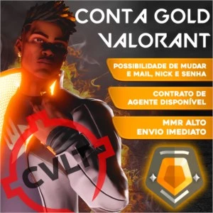 CONTA VALORANT - GOLD - MMR ALTO