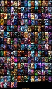 CONTA LOL TODOS CHAMPS/200 SKINS (PREÇO NEGOCIÁVEL) - League of Legends