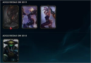 Conta league of legends nivel 156 rank Prata IV LOL