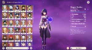 Genshin Impact AR60+ ENDGAME quase todos personagens