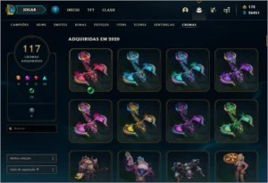 Conta SKIN MISTICAS - League of Legends LOL