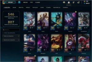Conta SKIN MISTICAS - League of Legends LOL