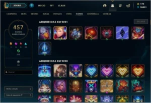 Conta SKIN MISTICAS - League of Legends LOL
