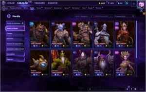 Conta Blizzard com Heathstone e Heroes of the storm