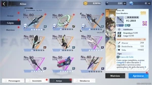 CONTA COM MERYL C5 +6 SSR (4 C1) - SERVER LYRA - Outros