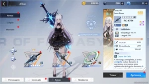 CONTA COM MERYL C5 +6 SSR (4 C1) - SERVER LYRA - Outros