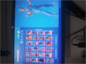 conta de fortnite com 95 skins e wildcat