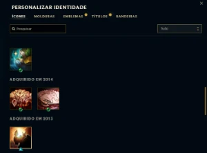 Conta Icone Antigo Beta League Of Legends Antiga LOL