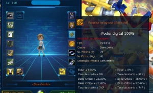 Conta Susashin DBagra Aura Jog mira pulse LADMO - OMEGA - Digimon Masters Online