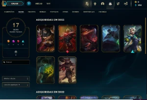 Conta Platina 3 - League of Legends LOL