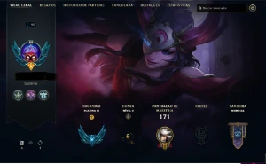 Conta Platina 3 - League of Legends LOL