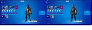 Conta fortnite com cavaleiro negro