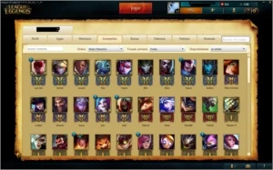 CONTA DE LEAGUE OF LEGENDS 76 CHAMP - 59 SKINS - PROMOÇÃOOO LOL